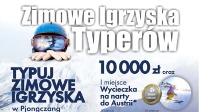 Olimpijska liga typerów Milenium z bonusami 10.000 PLN!