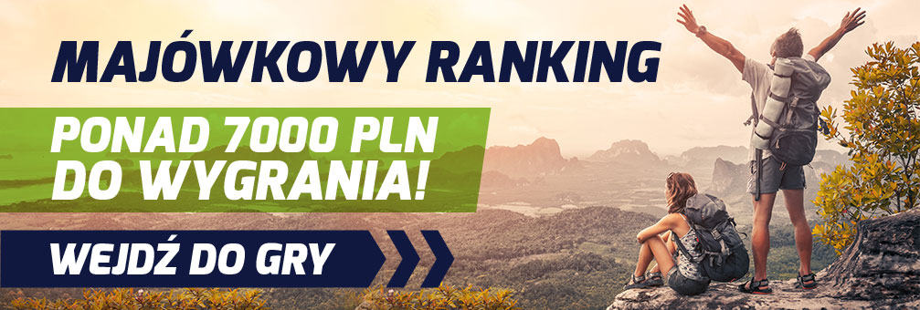 Majówka 2018. Ranking z nagrodami 7000 PLN!