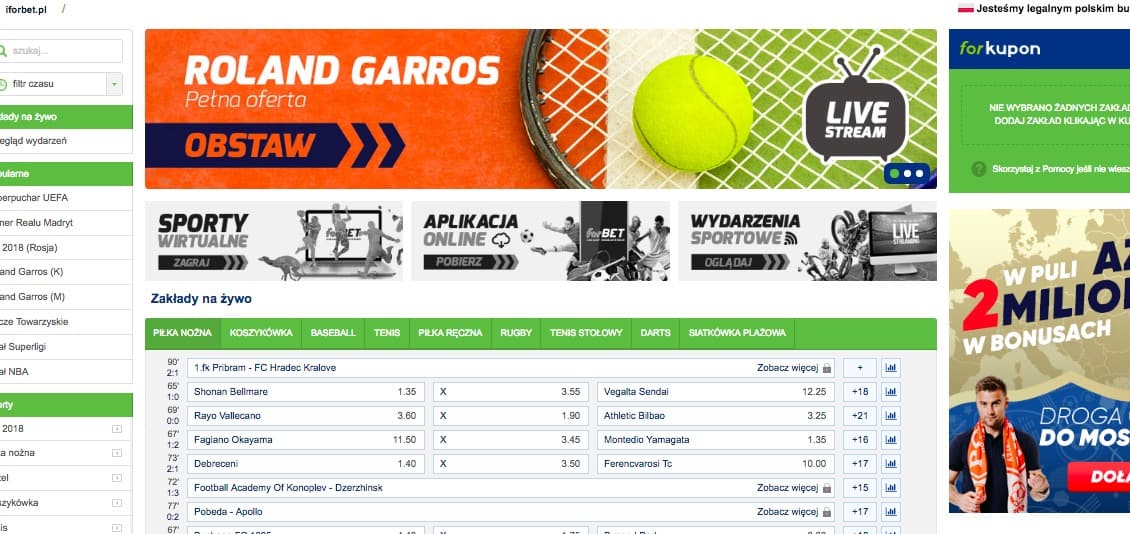 forbet bukmacher online