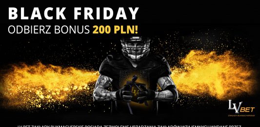 Bonus 200 PLN w LvBET na Black Friday!