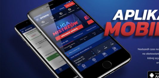 Etoto aplikacja mobilna. Obstawianie przez telefon