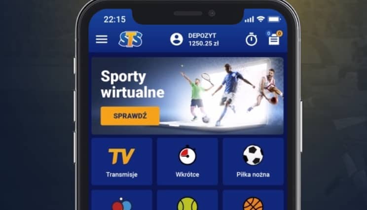 sts obstawianie w telefonie