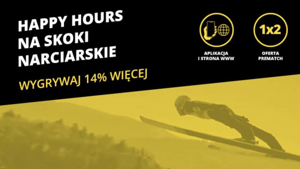 Fortuna Happy Hours na skoki narciarskie w Wiśle!