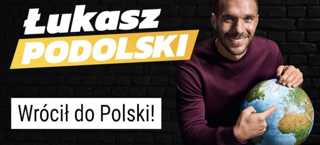 Podolski na Totolotek.pl