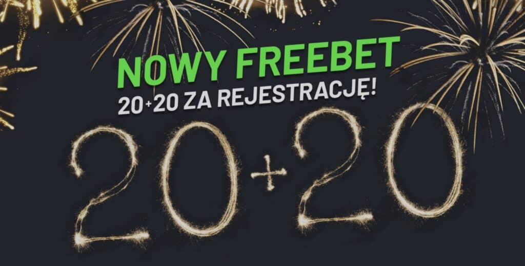 Totalbet freebety 20+20. Jak zgarnąć aż 40 PLN na start + 5000?