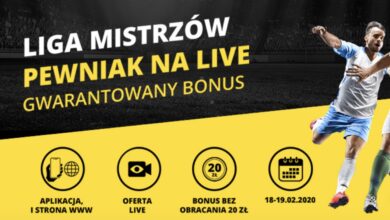 Fortuna Pewniak LIVE. Każdy dostaje 20 PLN bez obrotu za obstawianie LM!