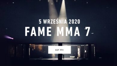 FAME MMA 7 typy bukmacherskie. Kto walczy, kiedy gala i gdzie ją obstawiać?
