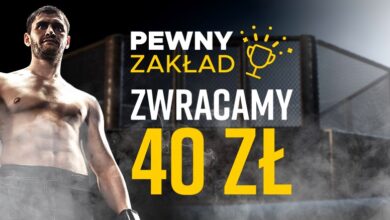 Pewny zakład na KSW 54 i nie tylko. Betclic oddaje 40 PLN!