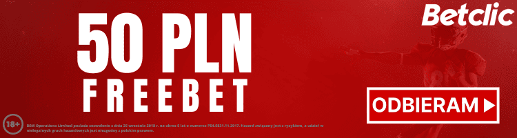 Betclic kod promocyjny KODBET - bonus powitalny na start!