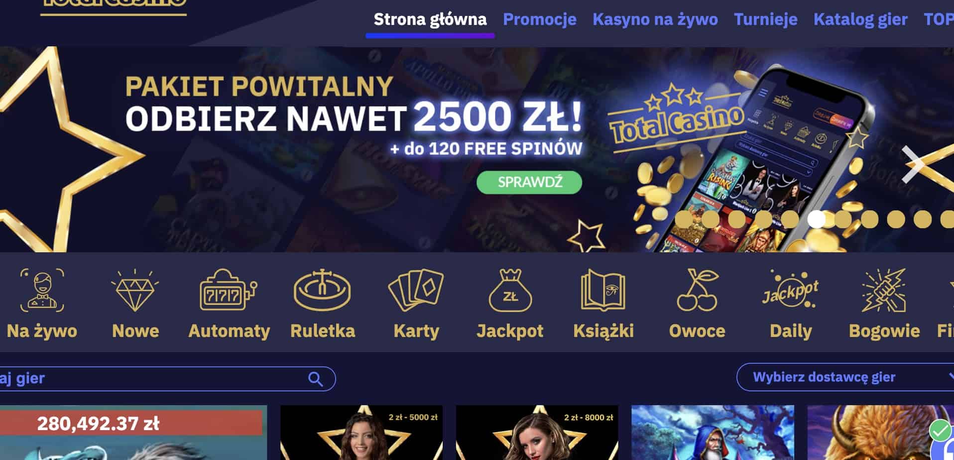 kasyno podobne do total casino