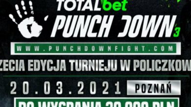 Punchdown 3 - kursy i typy bukmacherskie na galę