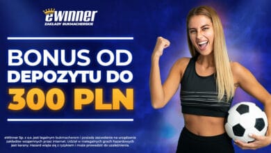 Bonus 300 zł dla graczy eWinner. Jak odebrać?