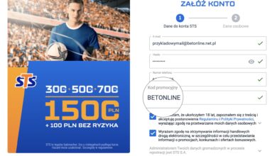 STS kod promocyjny na bonus