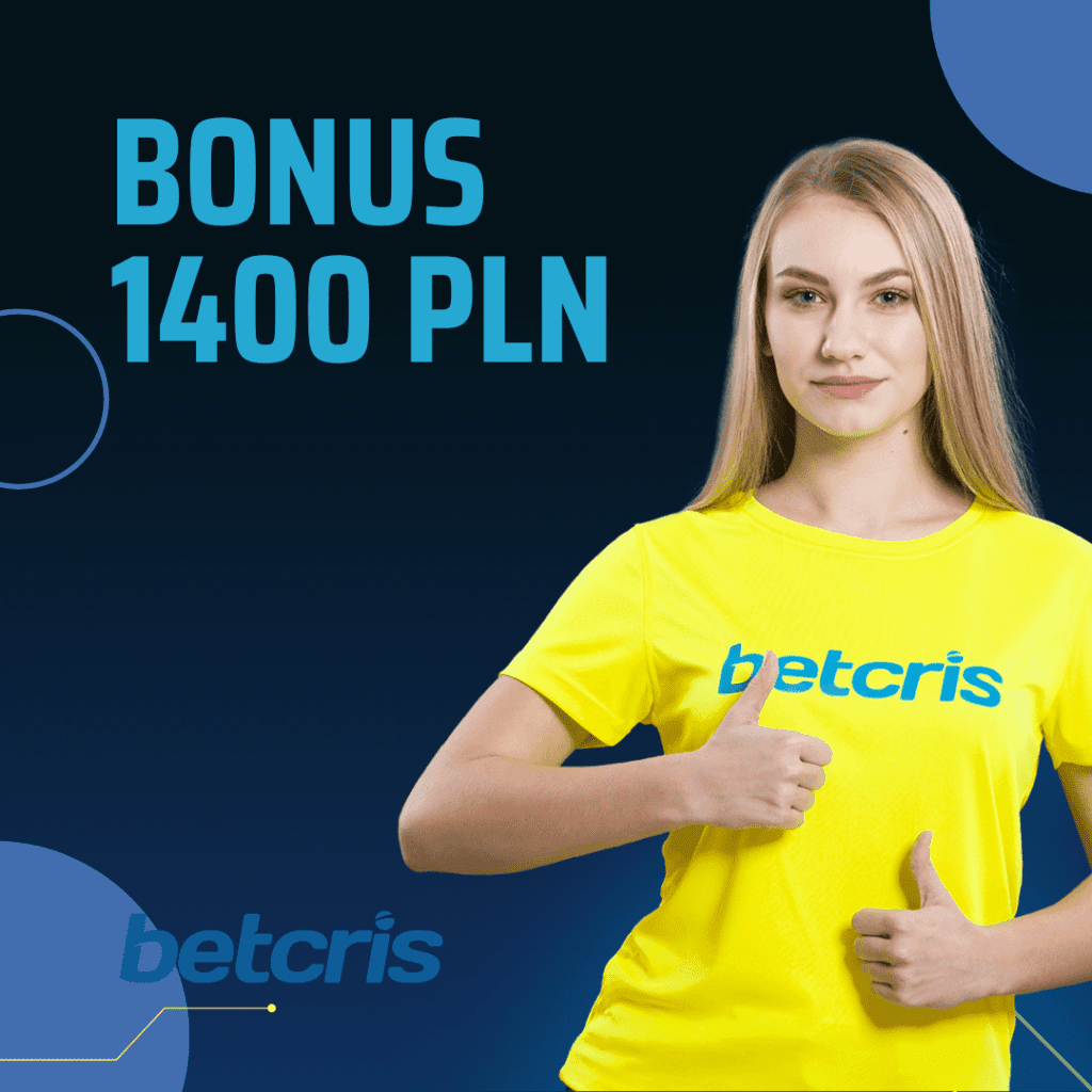 Betcris bonus powitalny 1400 PLN