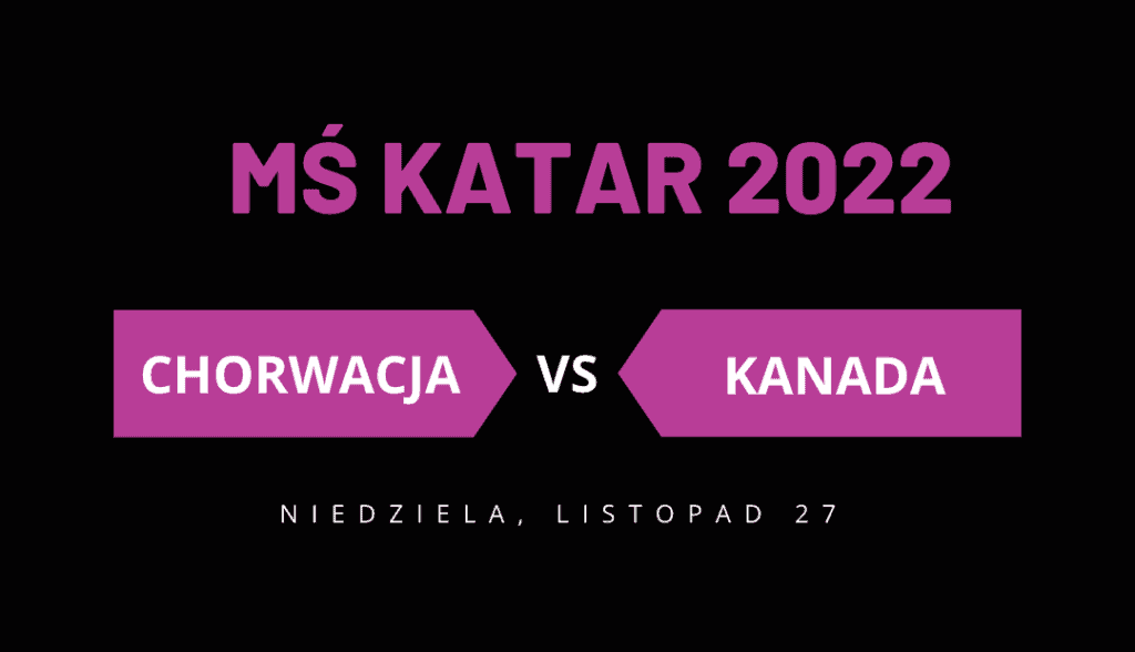 typy chorwacja kanada