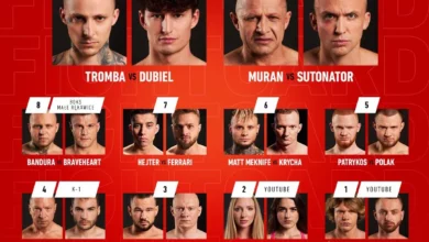 Fame MMA 16 Karta Walk, Zawodnicy