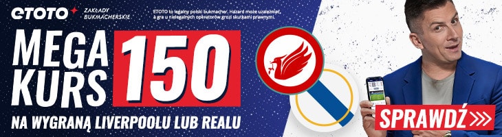 Kurs 150.0 na Liverpool - Real