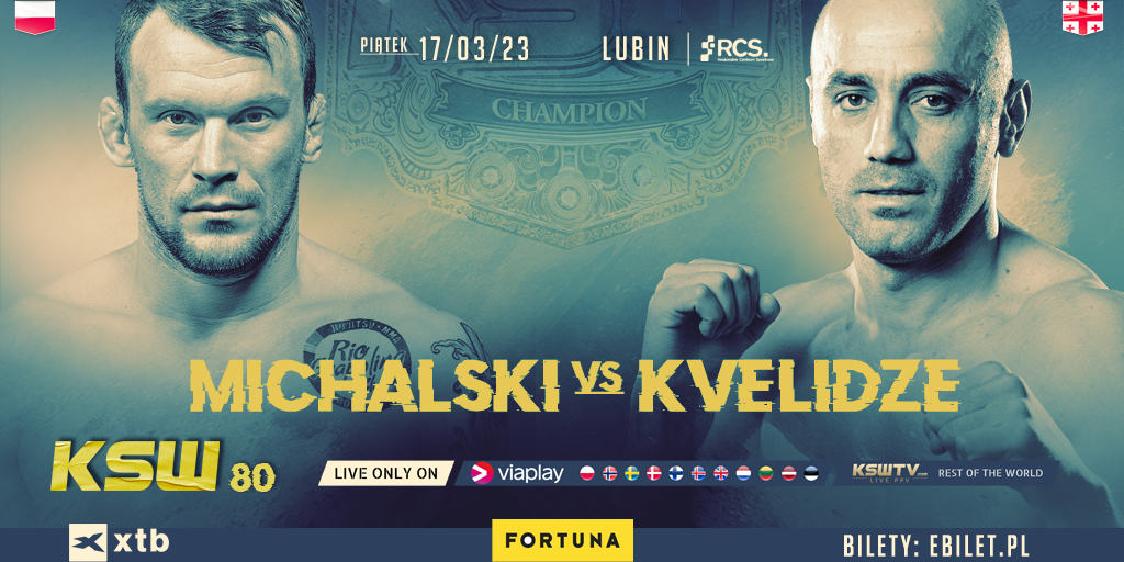 Kibice poznali rywala Michalskiego na KSW 80!