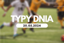 Typy dnia (poniedziałek) 20.05.2024 – Kupony na dziś