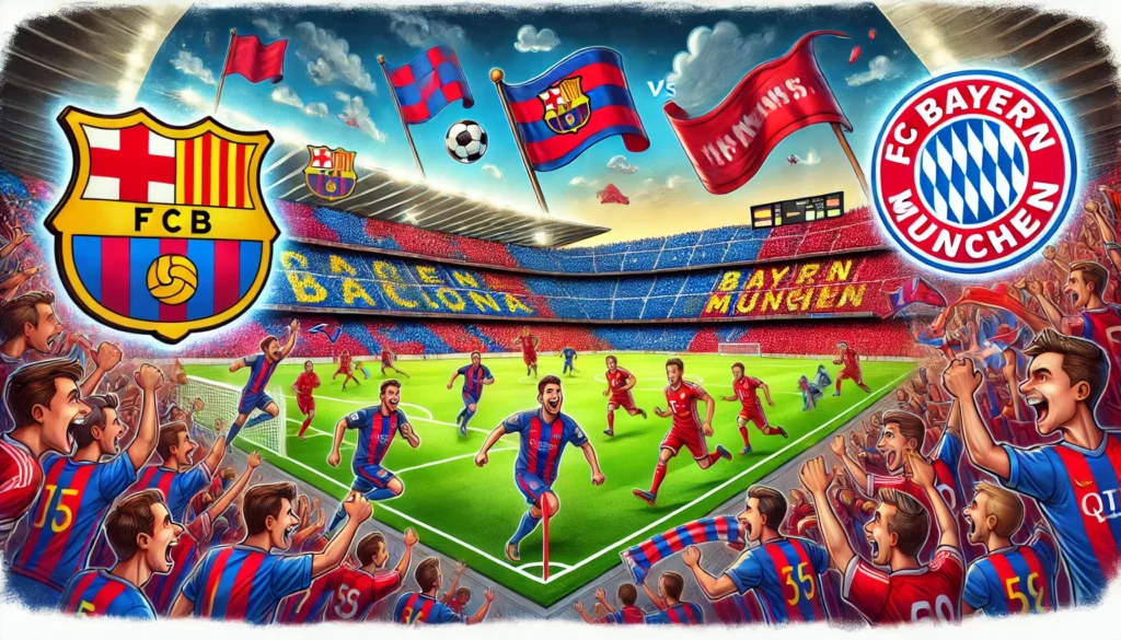 Barcelona - Bayern typy