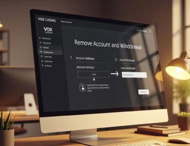 Vox Casino jak usunąć konto i wypłacić pieniądze